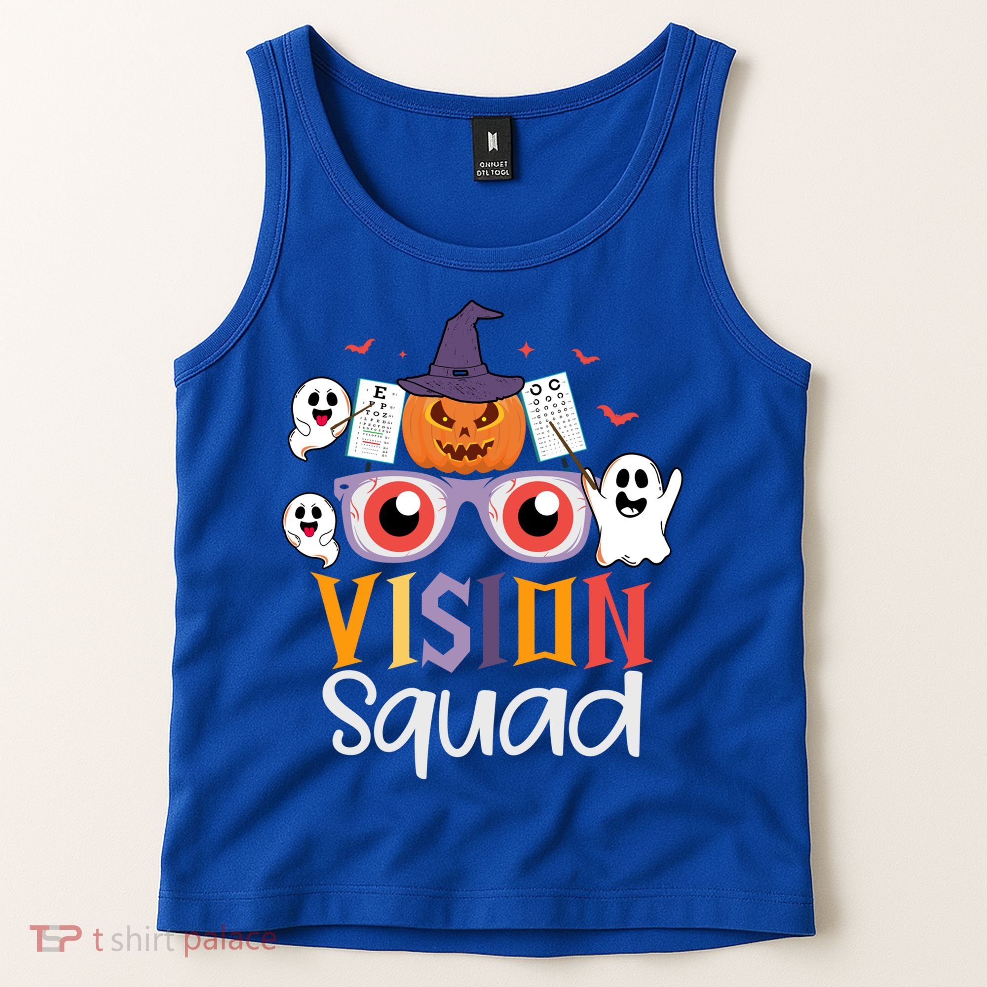 Funny Vision Squad Optometry Doctor Halloween Funny Gift Tank Top
