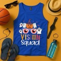 Funny Vision Squad Optometry Doctor Halloween Funny Gift Tank Top thumb 4