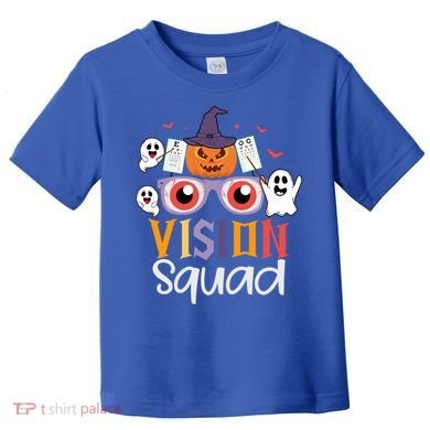 Funny Vision Squad Optometry Doctor Halloween Funny Gift Toddler T-Shirt
