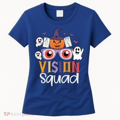 Funny Vision Squad Optometry Doctor Halloween Funny Gift Women's T-Shirt