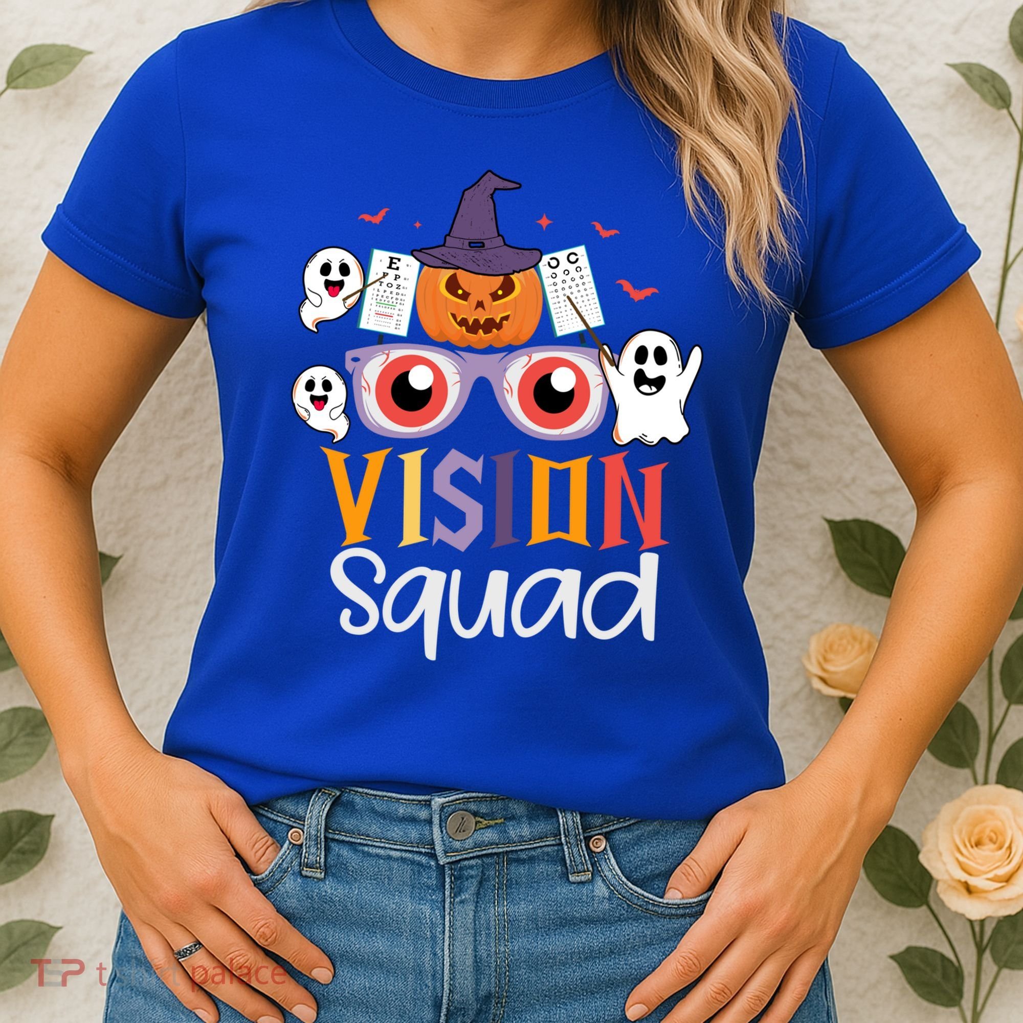 Funny Vision Squad Optometry Doctor Halloween Funny Gift Women's T-Shirt