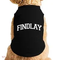 Findlay Varsity Style Logo Doggie Tank thumb 0