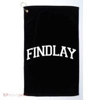 Findlay Varsity Style Logo Golf Towel thumb 0