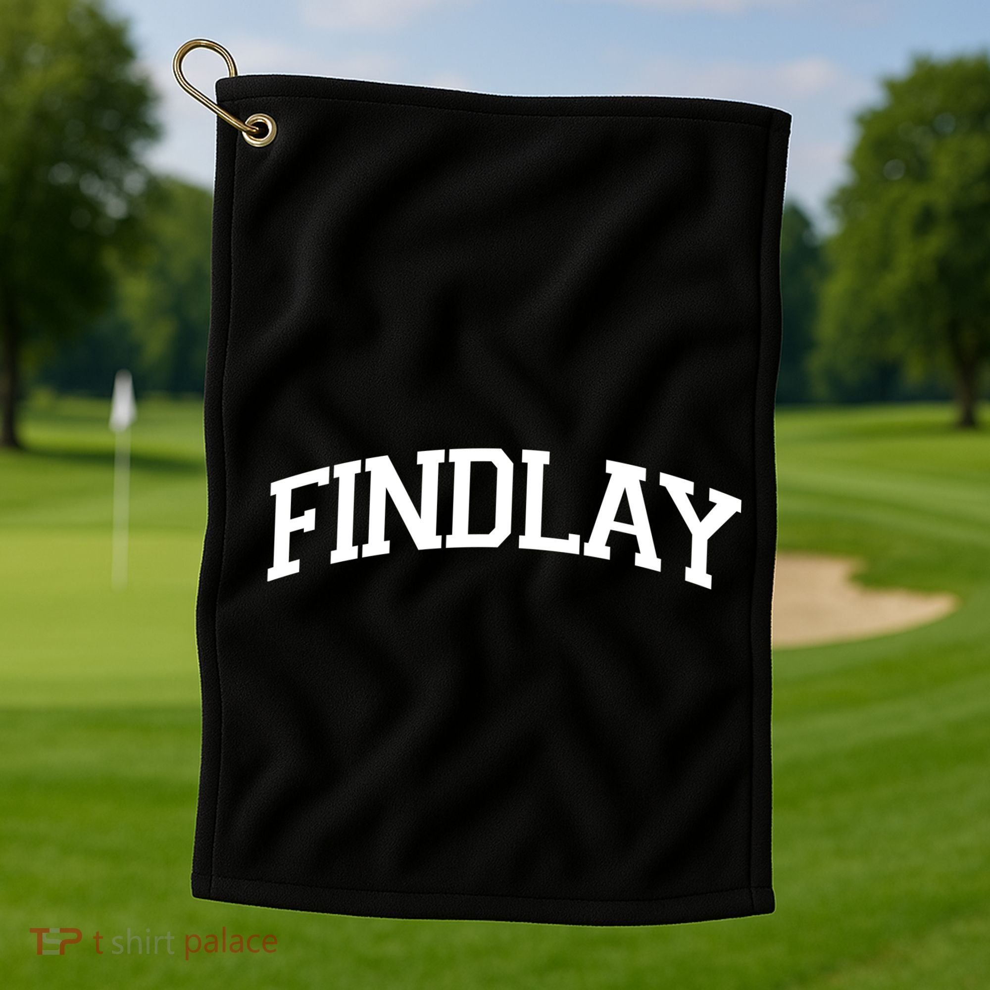 Findlay Varsity Style Logo Golf Towel