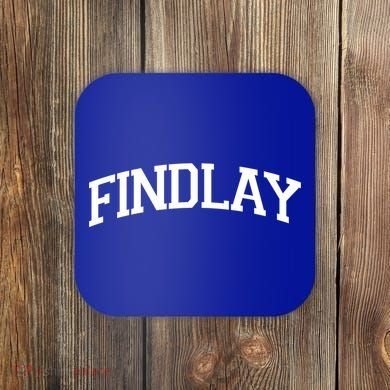 Findlay Varsity Style Logo Coaster