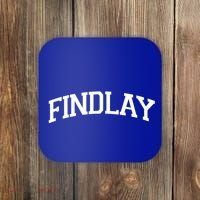 Findlay Varsity Style Logo Coaster thumb 0