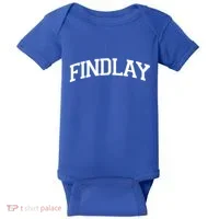 Findlay Varsity Style Logo Baby Bodysuit thumb 0