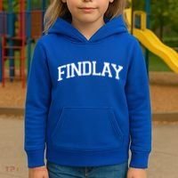 Findlay Varsity Style Logo Kids Hoodie thumb 3