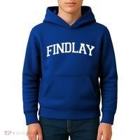 Findlay Varsity Style Logo Kids Hoodie thumb 4