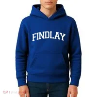 Findlay Varsity Style Logo Kids Hoodie thumb 4