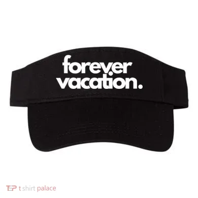 Forever Vacation Summer Break Visor