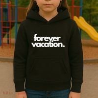 Forever Vacation Summer Break Kids Hoodie thumb 3