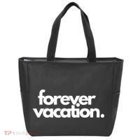 Forever Vacation Summer Break Tote Bag thumb 0