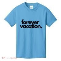Forever Vacation Summer Break Kids T-Shirt thumb 0