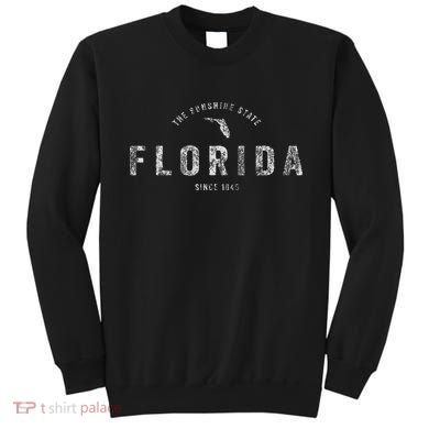 Florida Vintage Sports Design Retro Fl Sweatshirt