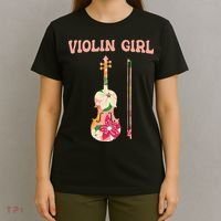 Funny Violin Stringed Musical Instrument Violin  T-Shirt thumb 4