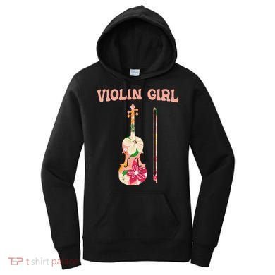 Funny Violin Stringed Musical Instrument Violin  Women's Hoodie