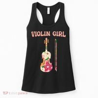 Funny Violin Stringed Musical Instrument Violin  Women's Tank Top thumb 0