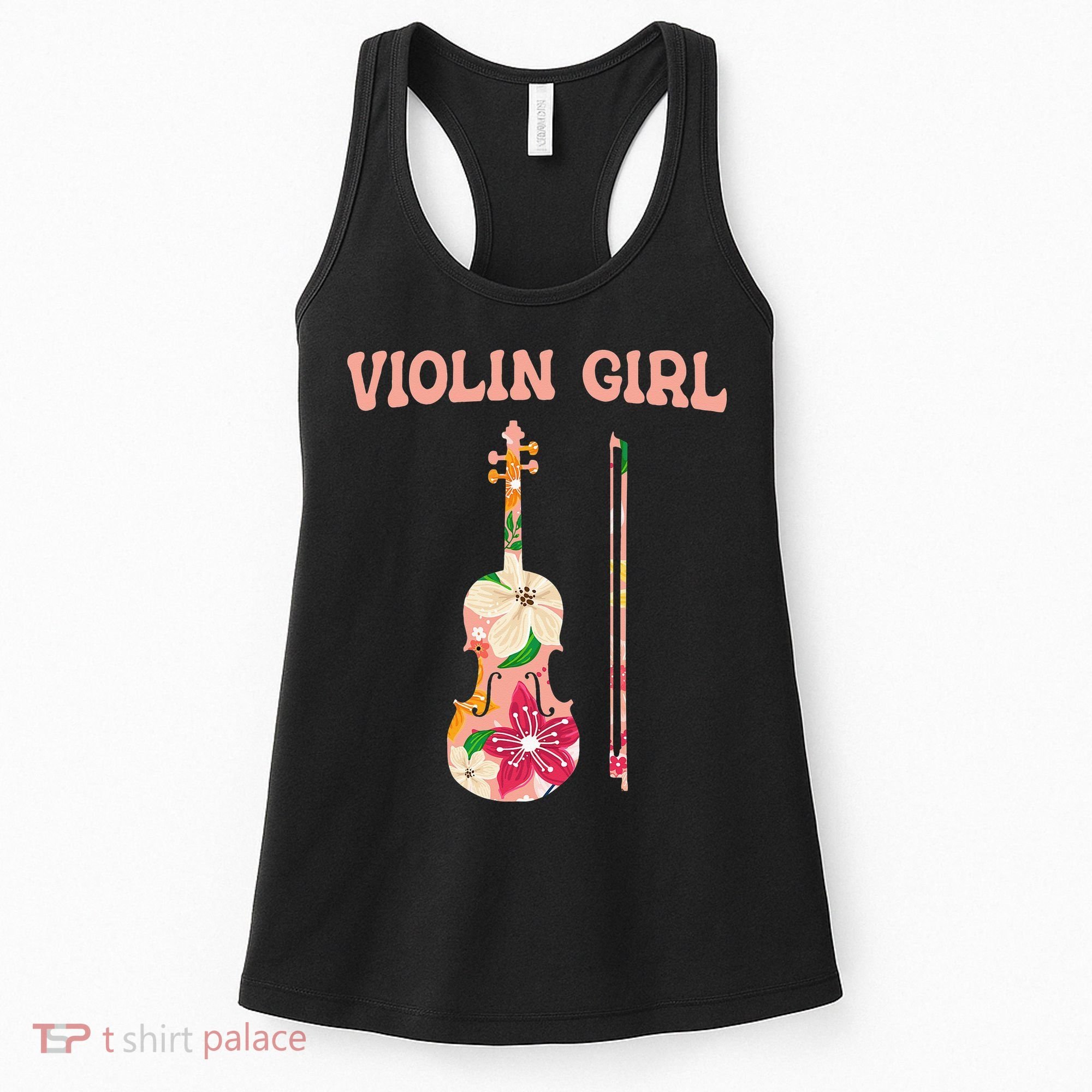 Funny Violin Stringed Musical Instrument Violin  Women's Tank Top