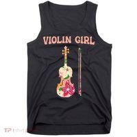 Funny Violin Stringed Musical Instrument Violin  Tank Top thumb 0