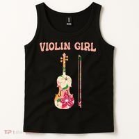 Funny Violin Stringed Musical Instrument Violin  Tank Top thumb 2