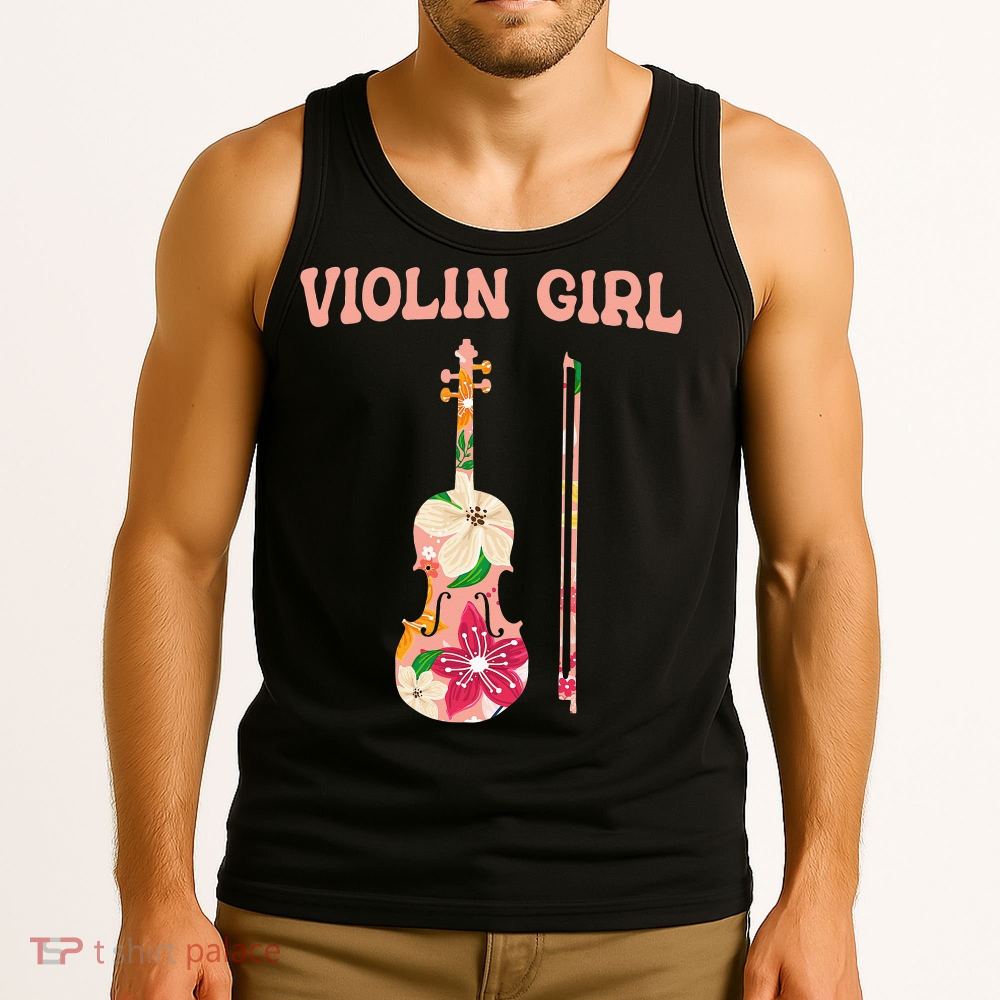 Funny Violin Stringed Musical Instrument Violin  Tank Top