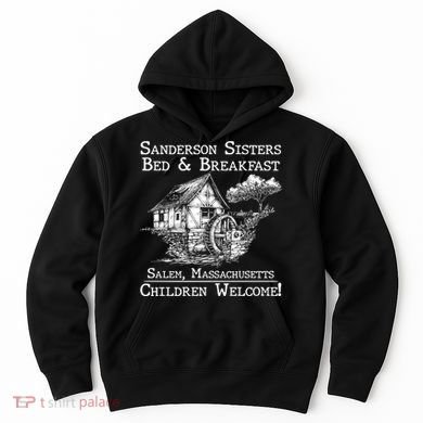 Funny Vintage Sanderson Sisters Bed And Breakfast Hoodie