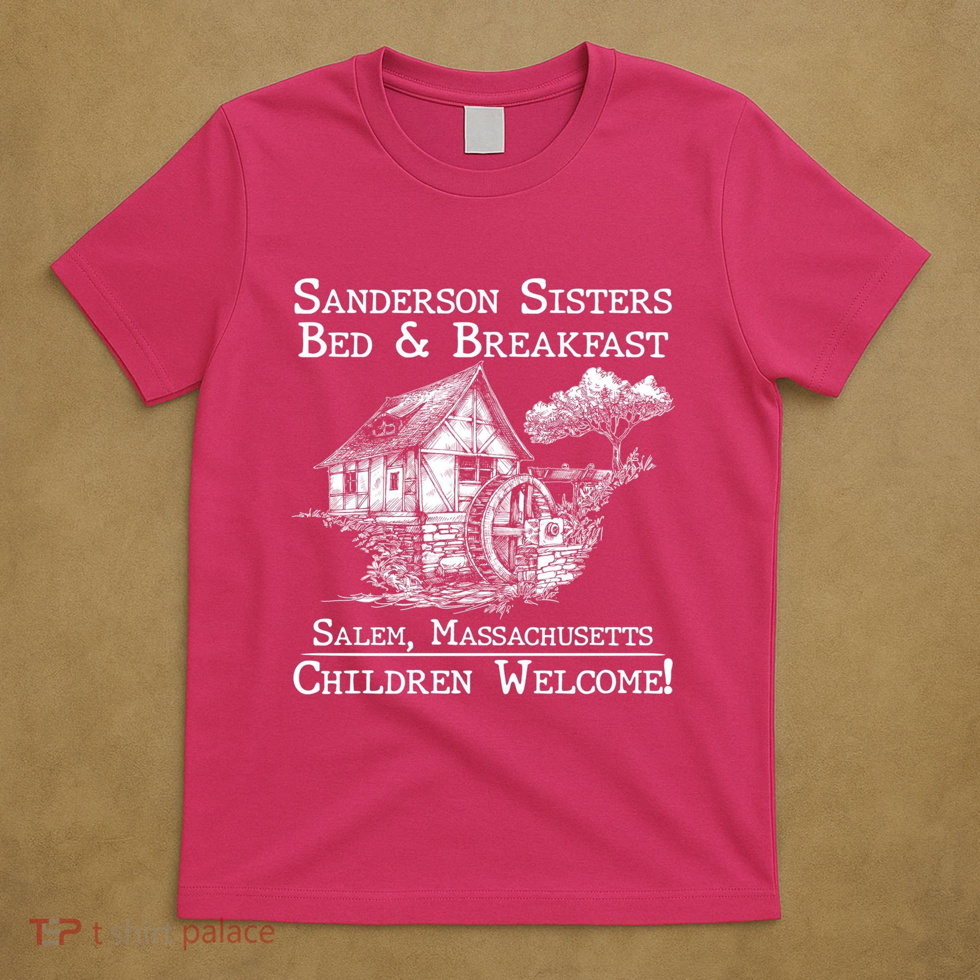 Funny Vintage Sanderson Sisters Bed And Breakfast T-Shirt