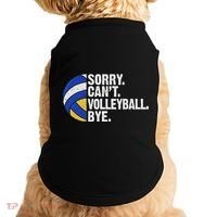 Funny Volleyball Sorry Cant Volleyball Bye Volleyball Lover Doggie Tank thumb 0