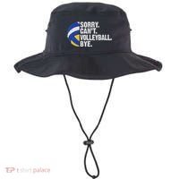 Funny Volleyball Sorry Cant Volleyball Bye Volleyball Lover Bucket Hat thumb 0