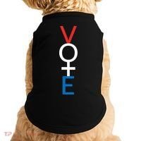 Feminist Vote Shirt Red White Blue Voting Election Doggie Tank thumb 0