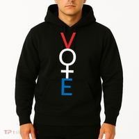 Feminist Vote Shirt Red White Blue Voting Election Hoodie thumb 2