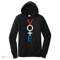 Feminist Vote Shirt Red White Blue Voting Election Women's Hoodie thumb 0