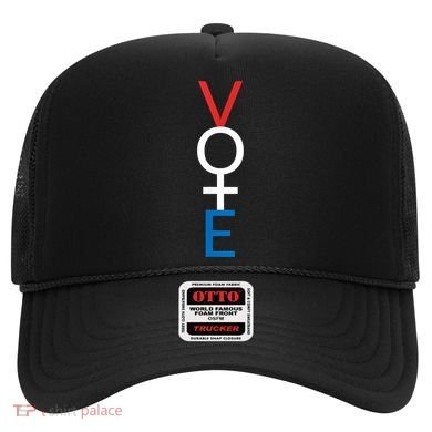 Feminist Vote Shirt Red White Blue Voting Election Hat