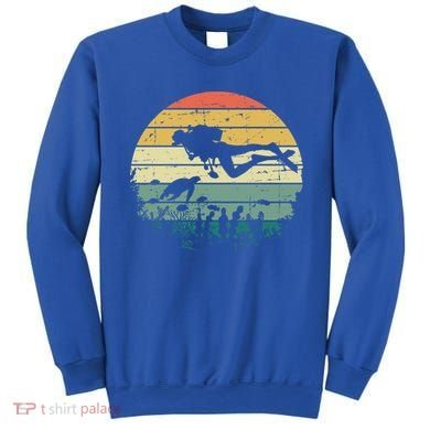 Funny Vintage Scuba Diving Dive Diver Meaningful Gift Sweatshirt