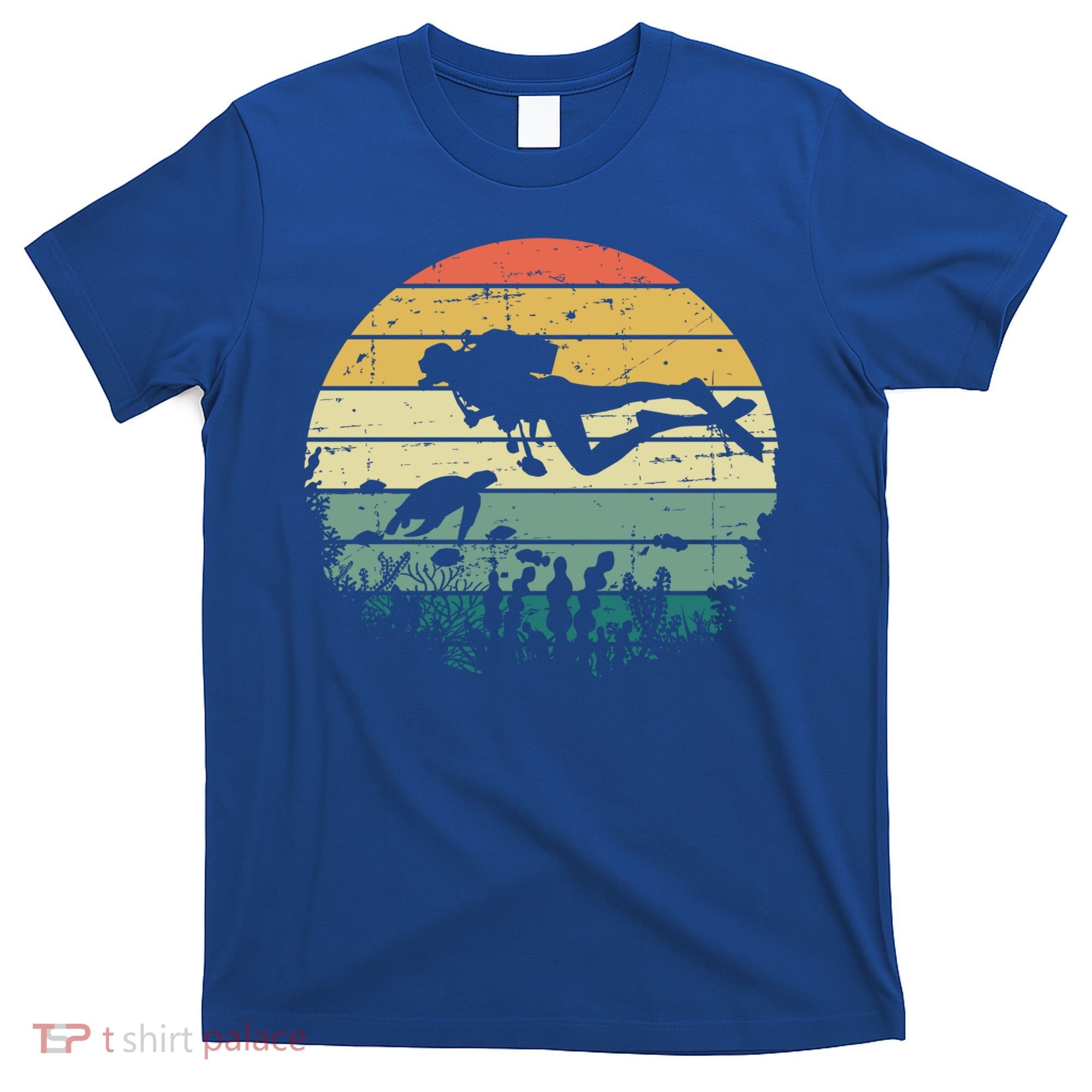 Funny Vintage Scuba Diving Dive Diver Meaningful Gift T-Shirt