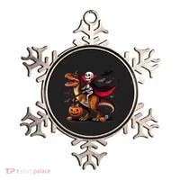 Funny Vampire Skeleton Rider Dinosaur Halloween Costume Funny Gift Ornament thumb 0