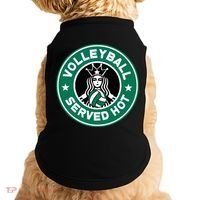 Funny Volleyball Served Hot Perfect Players Doggie Tank thumb 0