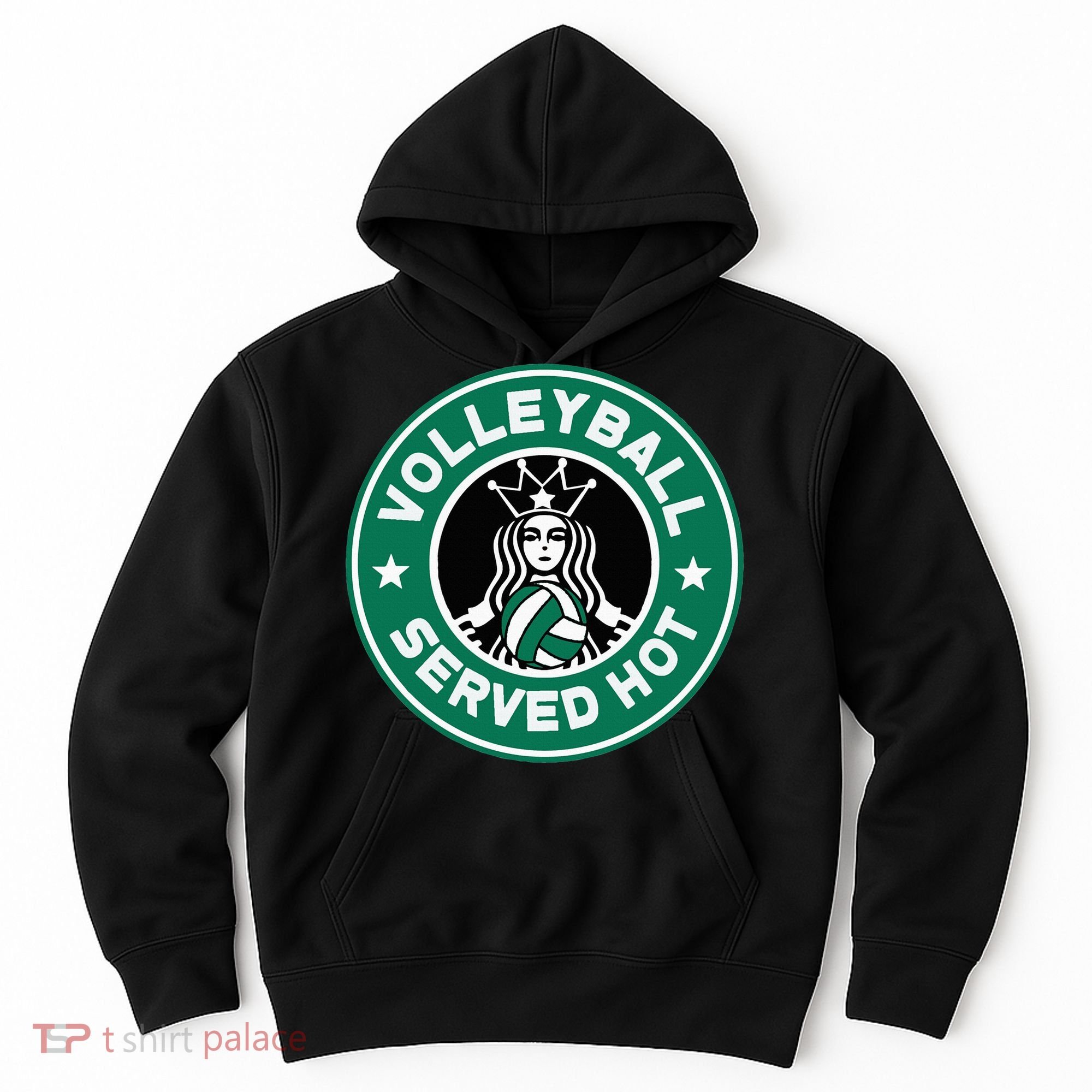 Funny Volleyball Served Hot Perfect Players Hoodie
