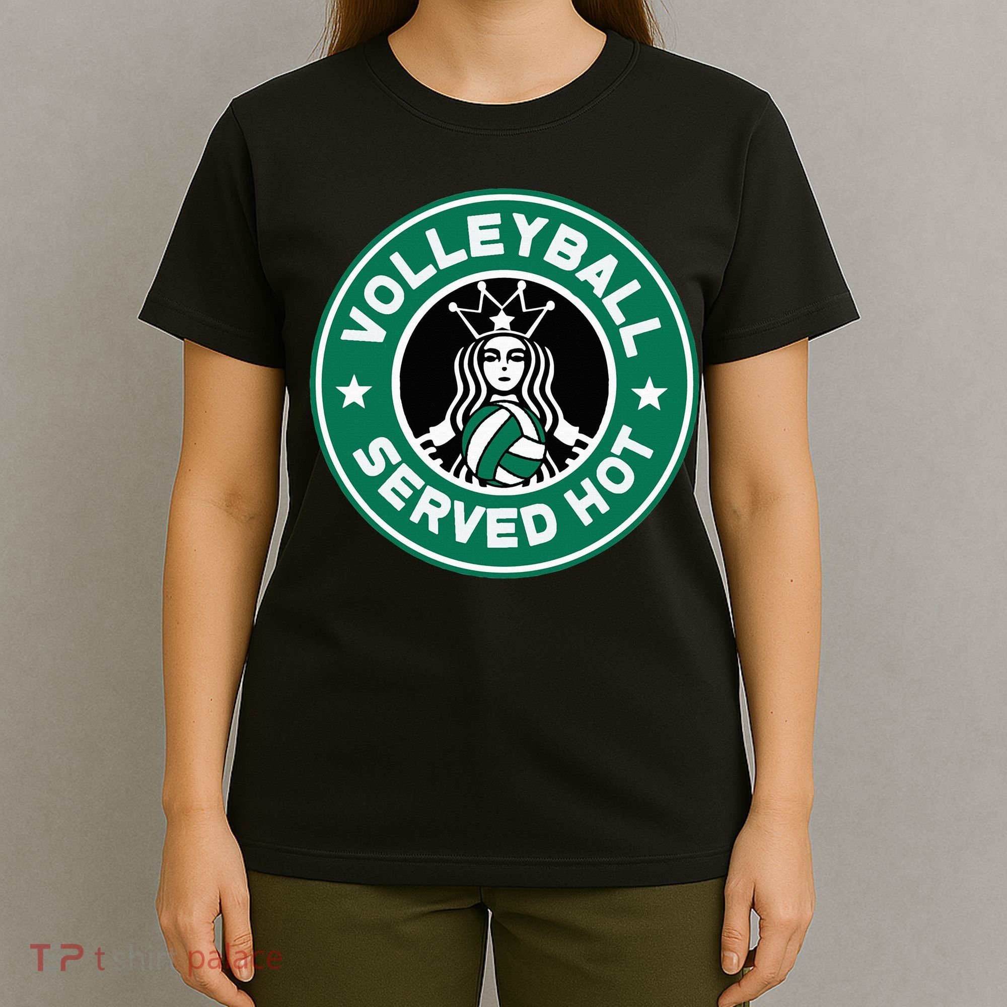 Funny Volleyball Served Hot Perfect Players T-Shirt
