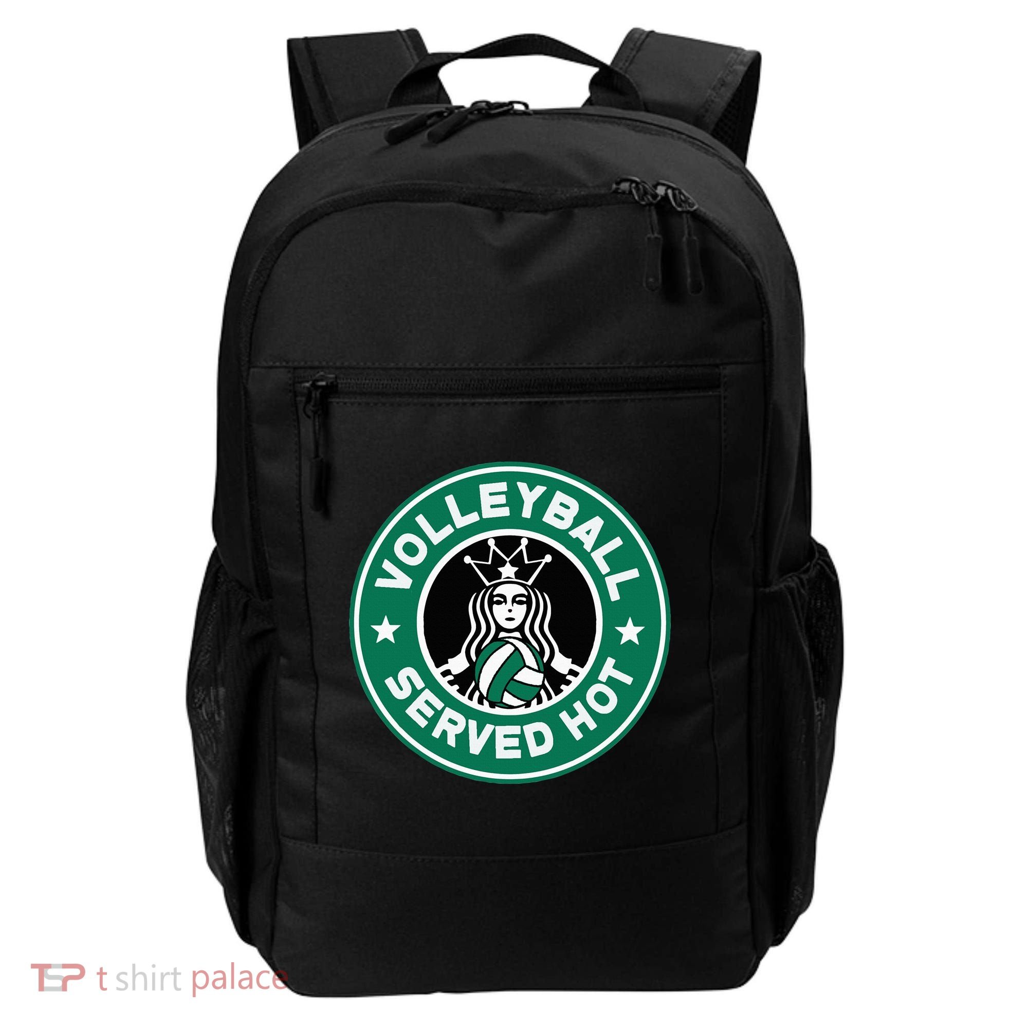 Funny Volleyball Served Hot Perfect Players Backpack