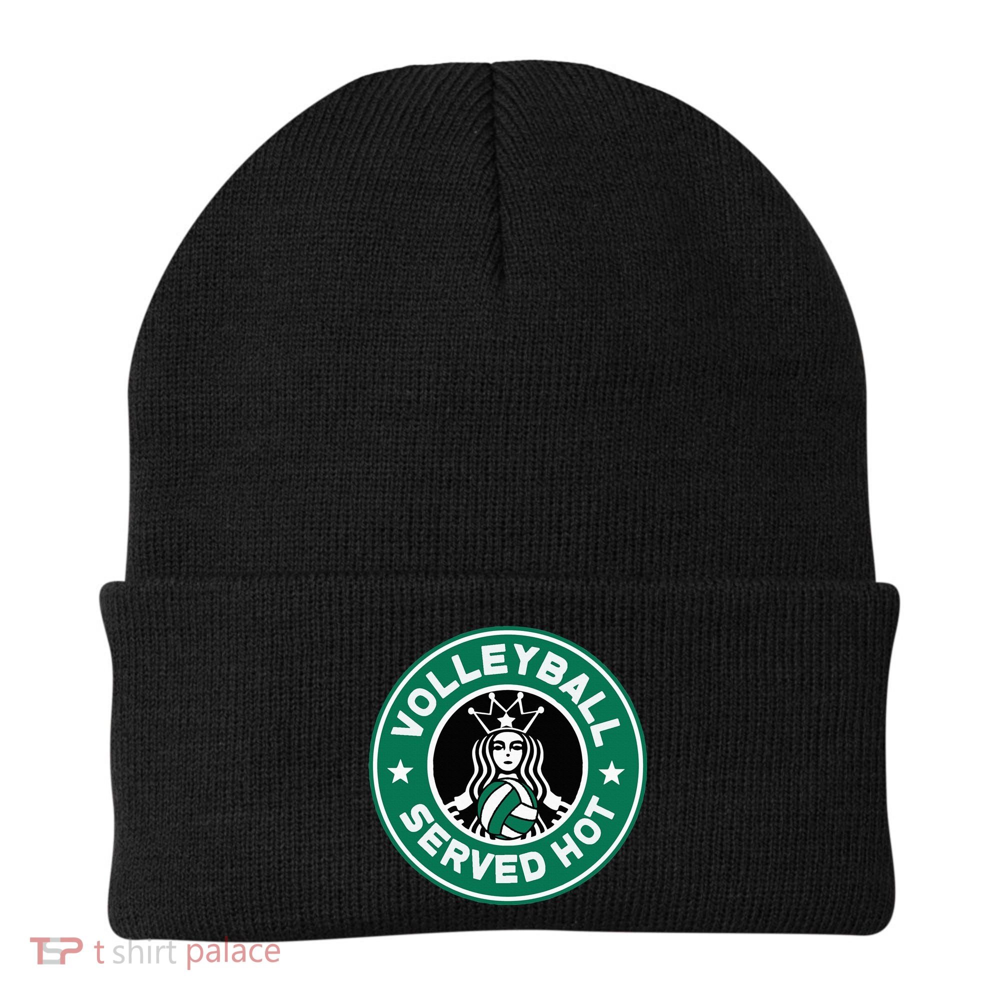 Funny Volleyball Served Hot Perfect Players Beanie