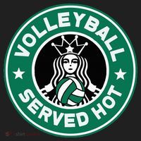 Funny Volleyball Served Hot Perfect Players Beanie thumb 2
