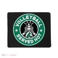 Funny Volleyball Served Hot Perfect Players Mousepad thumb 0