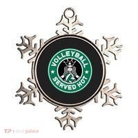 Funny Volleyball Served Hot Perfect Players Ornament thumb 0