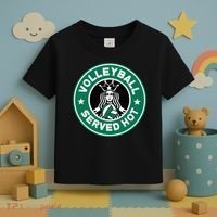 Funny Volleyball Served Hot Perfect Players Toddler T-Shirt thumb 3