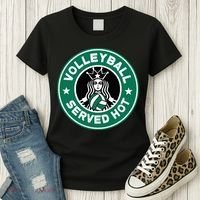 Funny Volleyball Served Hot Perfect Players Women's T-Shirt thumb 3