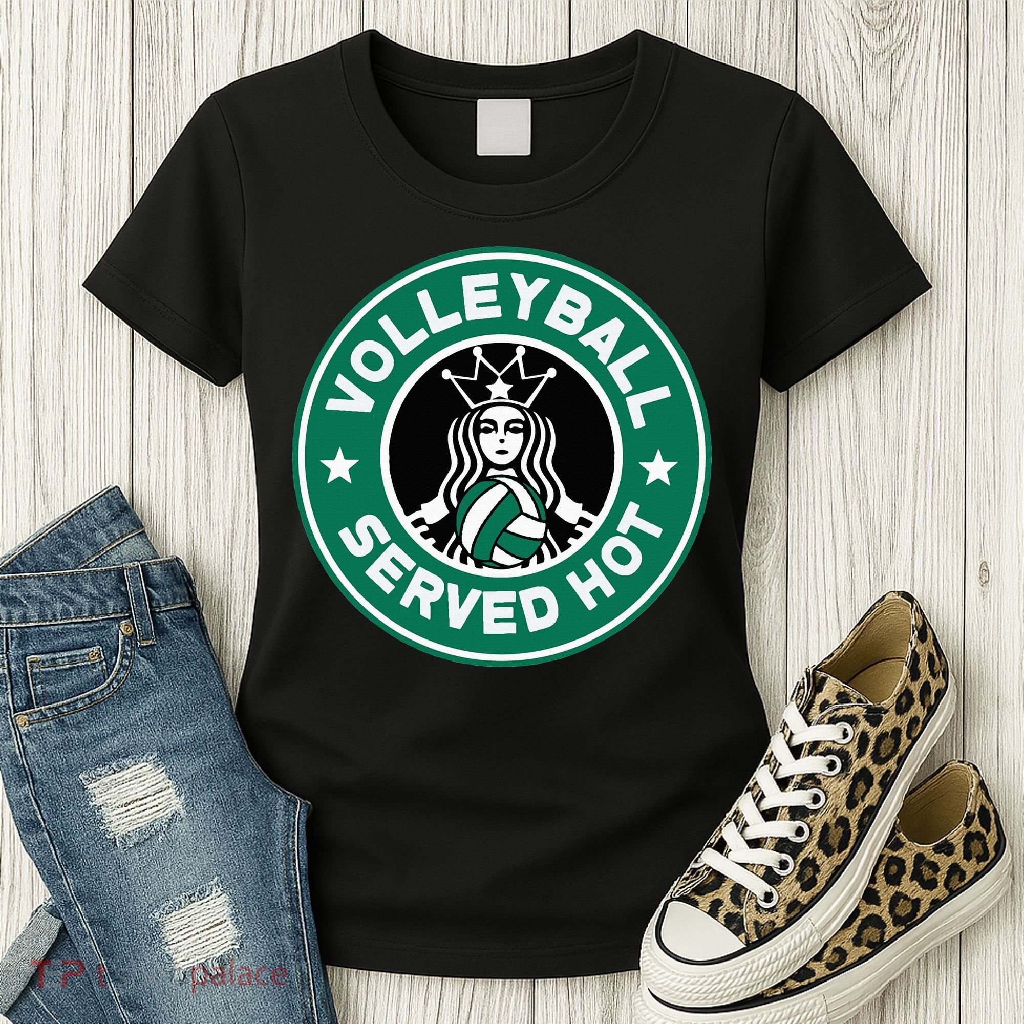 Funny Volleyball Served Hot Perfect Players Women's T-Shirt