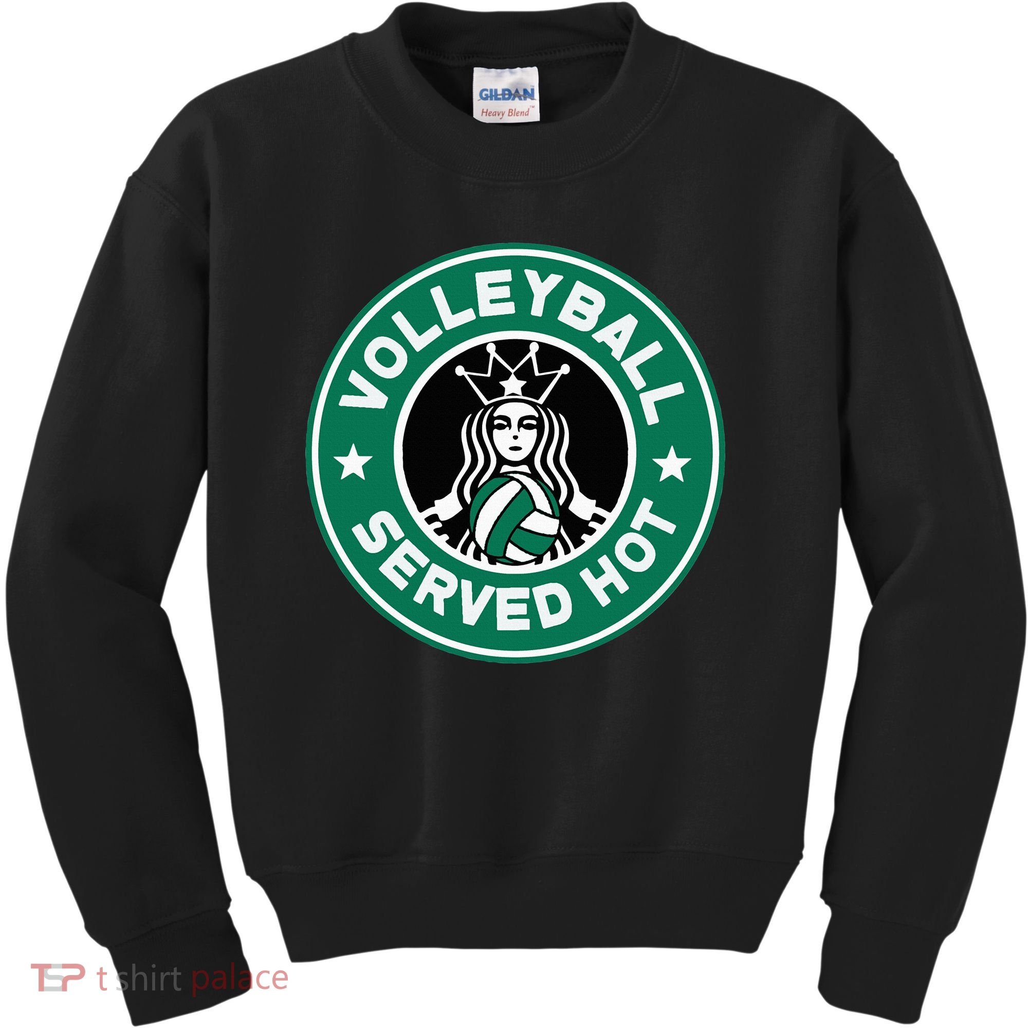 Funny Volleyball Served Hot Perfect Players Kids Sweatshirt