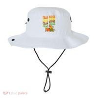 Fall Vibes Season Retro Pumpkin Bucket Hat thumb 0